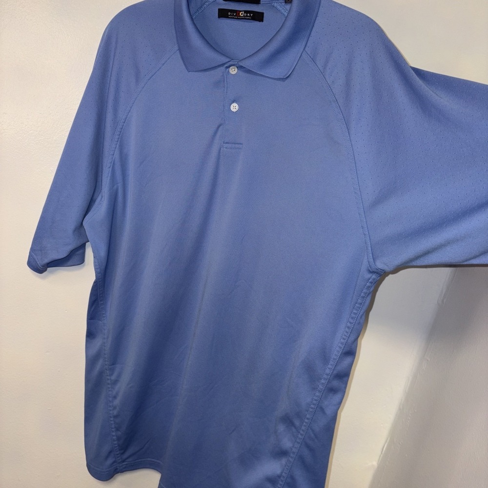 Men's Performance Polo Shirt Moisture Wicking Div dry size XL